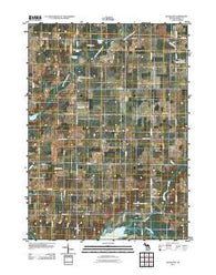 Woodland Michigan Historical topographic map, 1:24000 scale, 7.5 X 7.5 Minute, Year 2011
