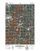 Woodland Park Michigan Historical topographic map, 1:24000 scale, 7.5 X 7.5 Minute, Year 2012