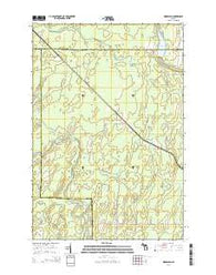 Woodlawn Michigan Historical topographic map, 1:24000 scale, 7.5 X 7.5 Minute, Year 2014