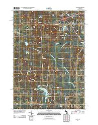 Woods Michigan Historical topographic map, 1:24000 scale, 7.5 X 7.5 Minute, Year 2011