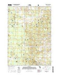 Woodville Michigan Historical topographic map, 1:24000 scale, 7.5 X 7.5 Minute, Year 2014