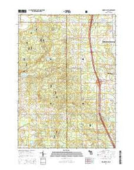 Woodville NE Michigan Historical topographic map, 1:24000 scale, 7.5 X 7.5 Minute, Year 2014