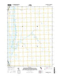 Wyandotte OE E Michigan Current topographic map, 1:24000 scale, 7.5 X 7.5 Minute, Year 2017