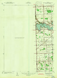 Ypsilanti East Michigan Historical topographic map, 1:24000 scale, 7.5 X 7.5 Minute, Year 1942
