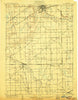 Ypsilanti Michigan Historical topographic map, 1:62500 scale, 15 X 15 Minute, Year 1906