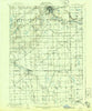 Ypsilanti Michigan Historical topographic map, 1:62500 scale, 15 X 15 Minute, Year 1906
