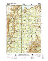 Yuma Michigan Historical topographic map, 1:24000 scale, 7.5 X 7.5 Minute, Year 2014