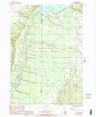 Yuma Michigan Historical topographic map, 1:24000 scale, 7.5 X 7.5 Minute, Year 1987