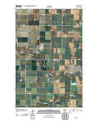 Ada Minnesota Historical topographic map, 1:24000 scale, 7.5 X 7.5 Minute, Year 2010