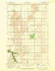 Ada NW Minnesota Historical topographic map, 1:24000 scale, 7.5 X 7.5 Minute, Year 1965