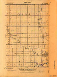 Ada Minnesota Historical topographic map, 1:62500 scale, 15 X 15 Minute, Year 1924