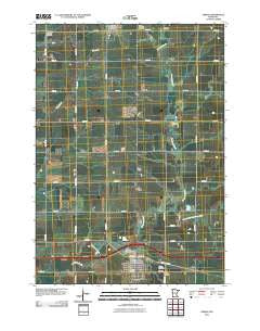 Adrian Minnesota Historical topographic map, 1:24000 scale, 7.5 X 7.5 Minute, Year 2010