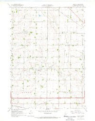 Adrian NE Minnesota Historical topographic map, 1:24000 scale, 7.5 X 7.5 Minute, Year 1967