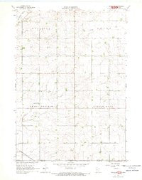 Adrian SW Minnesota Historical topographic map, 1:24000 scale, 7.5 X 7.5 Minute, Year 1967