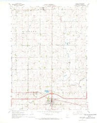 Adrian Minnesota Historical topographic map, 1:24000 scale, 7.5 X 7.5 Minute, Year 1967