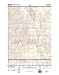 Adrian NE Minnesota Historical topographic map, 1:24000 scale, 7.5 X 7.5 Minute, Year 2013