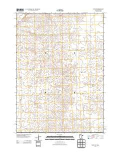 Adrian SW Minnesota Historical topographic map, 1:24000 scale, 7.5 X 7.5 Minute, Year 2013