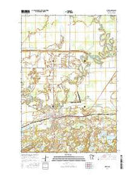 Aitkin Minnesota Current topographic map, 1:24000 scale, 7.5 X 7.5 Minute, Year 2016