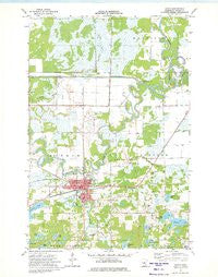 Aitkin Minnesota Historical topographic map, 1:24000 scale, 7.5 X 7.5 Minute, Year 1973