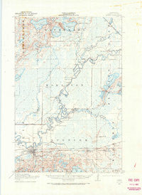 Aitkin Minnesota Historical topographic map, 1:62500 scale, 15 X 15 Minute, Year 1914