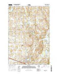 Albany Minnesota Current topographic map, 1:24000 scale, 7.5 X 7.5 Minute, Year 2016