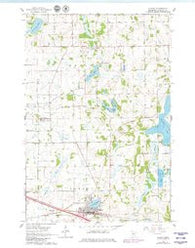 Albany Minnesota Historical topographic map, 1:24000 scale, 7.5 X 7.5 Minute, Year 1965