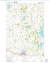 Albany Minnesota Historical topographic map, 1:24000 scale, 7.5 X 7.5 Minute, Year 1965