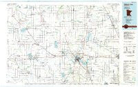 Albert Lea Minnesota Historical topographic map, 1:100000 scale, 30 X 60 Minute, Year 1985