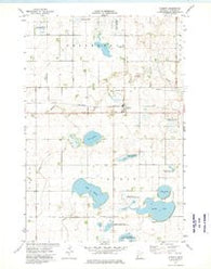 Alberta Minnesota Historical topographic map, 1:24000 scale, 7.5 X 7.5 Minute, Year 1973
