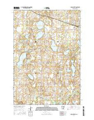 Albion Center Minnesota Current topographic map, 1:24000 scale, 7.5 X 7.5 Minute, Year 2016