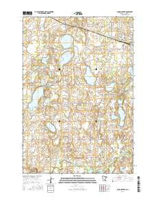 Albion Center Minnesota Current topographic map, 1:24000 scale, 7.5 X 7.5 Minute, Year 2016