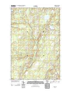Alborn Minnesota Historical topographic map, 1:24000 scale, 7.5 X 7.5 Minute, Year 2013