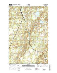 Alborn Minnesota Current topographic map, 1:24000 scale, 7.5 X 7.5 Minute, Year 2016