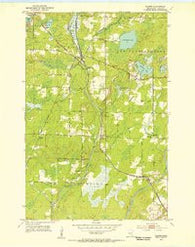 Alborn Minnesota Historical topographic map, 1:24000 scale, 7.5 X 7.5 Minute, Year 1953
