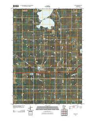 Alden Minnesota Historical topographic map, 1:24000 scale, 7.5 X 7.5 Minute, Year 2010