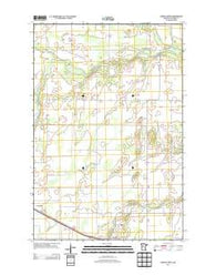 Aldrich North Minnesota Historical topographic map, 1:24000 scale, 7.5 X 7.5 Minute, Year 2013