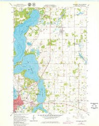 Alexandria East Minnesota Historical topographic map, 1:24000 scale, 7.5 X 7.5 Minute, Year 1966