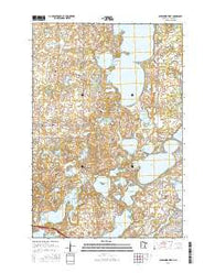Alexandria West Minnesota Current topographic map, 1:24000 scale, 7.5 X 7.5 Minute, Year 2016