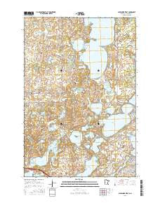 Alexandria West Minnesota Current topographic map, 1:24000 scale, 7.5 X 7.5 Minute, Year 2016