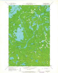 Alice Lake Minnesota Historical topographic map, 1:24000 scale, 7.5 X 7.5 Minute, Year 1960