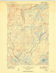 Allen Minnesota Historical topographic map, 1:24000 scale, 7.5 X 7.5 Minute, Year 1950