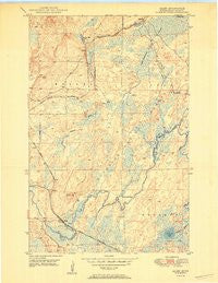 Allen Minnesota Historical topographic map, 1:24000 scale, 7.5 X 7.5 Minute, Year 1950