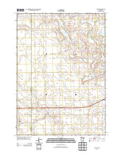Alpha Minnesota Historical topographic map, 1:24000 scale, 7.5 X 7.5 Minute, Year 2013