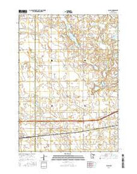 Alpha Minnesota Current topographic map, 1:24000 scale, 7.5 X 7.5 Minute, Year 2016
