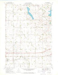 Alpha Minnesota Historical topographic map, 1:24000 scale, 7.5 X 7.5 Minute, Year 1970