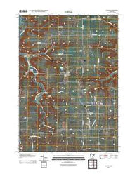 Altura Minnesota Historical topographic map, 1:24000 scale, 7.5 X 7.5 Minute, Year 2011