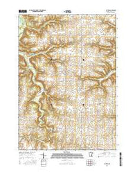 Altura Minnesota Current topographic map, 1:24000 scale, 7.5 X 7.5 Minute, Year 2016
