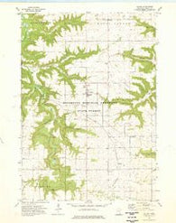 Altura Minnesota Historical topographic map, 1:24000 scale, 7.5 X 7.5 Minute, Year 1972