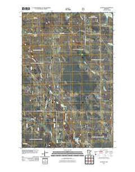 Alvwood Minnesota Historical topographic map, 1:24000 scale, 7.5 X 7.5 Minute, Year 2011