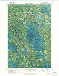 Alvwood Minnesota Historical topographic map, 1:24000 scale, 7.5 X 7.5 Minute, Year 1971